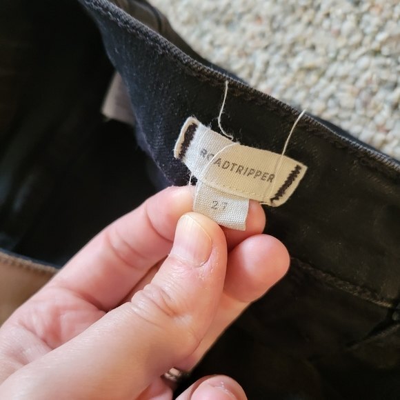 Madewell Roadtripper Skinny Jeans in Black Size 27 - Picture 5 of 8